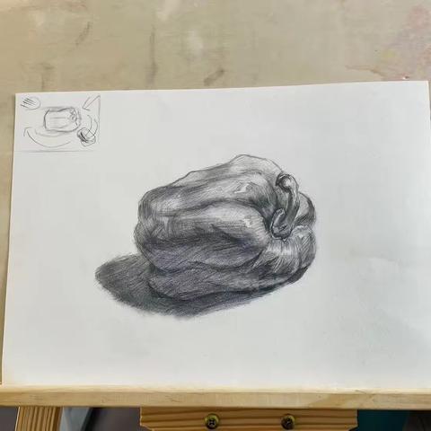 单体素描－青椒