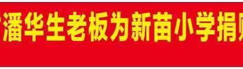 急学校所急，坡心七星梅花村潘华山老板为新苗小学捐赠医用师生口罩1000个！