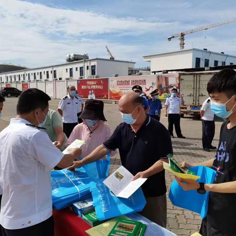 市森林病虫害防治检疫站开展禁毒宣传活动
