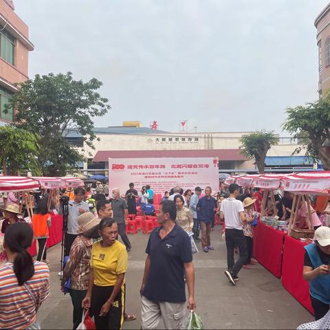 海口市科协参加2021年美兰区“三下乡”集中示范活动