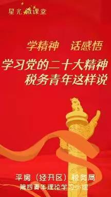哈尔滨市平房（经开）区税务局 第四青年理论学习小组利用星光·微课堂开展主题学习：夯实青年理论 凝聚奋进力量