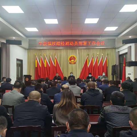 迅速落实、紧急部署—市领导张江海、王晓兵到午汲镇督导全员核酸检测工作