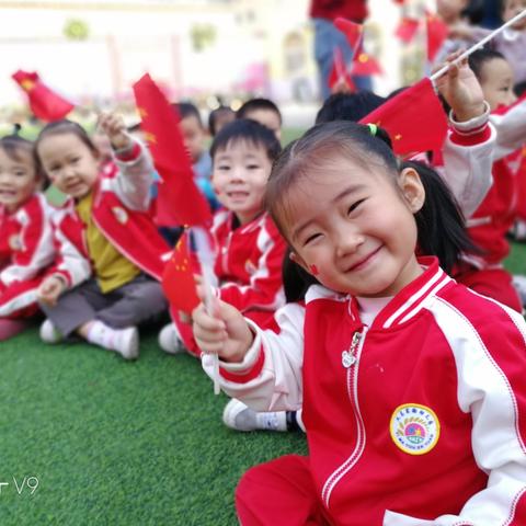 童心筑梦，爱我中华——义马市蒙特梭利幼儿园中班组国庆节主题活动