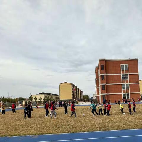 秋日激情❤️‍🔥足球赛⚽️——孙集大李小学学生足球赛