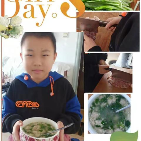 【三实验五年八班——“劳育”课堂】劳动实践之“做一道美味的汤”