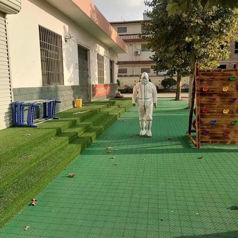 东四公小学疫情防控场景演练