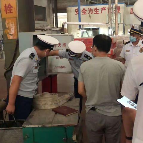 【四台集团】区政府副区长彭焚带队深入四台园区企业检查消防安全生产工作