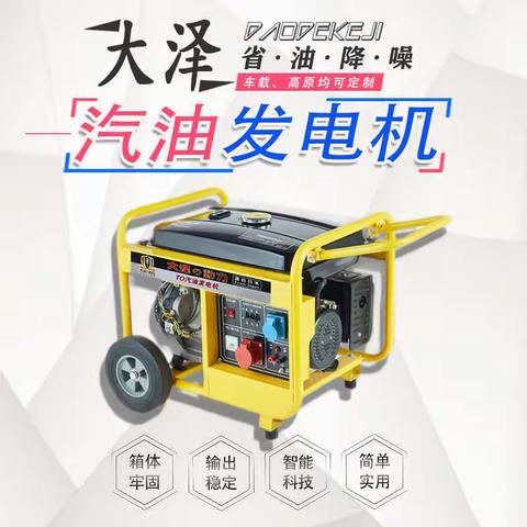 TO10000ET汽油9KW大泽发电机