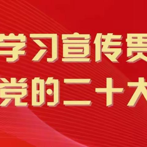 肩负新使命 展现新作为 奋进新征程——善南街道清华园小学“党的二十大精神”宣讲活动