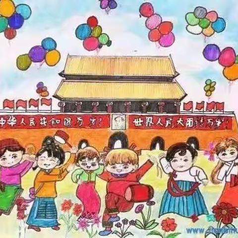 育红幼儿园迎国庆主题活动