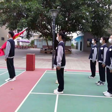 海口华健幼师职业学校——“第五周早会"