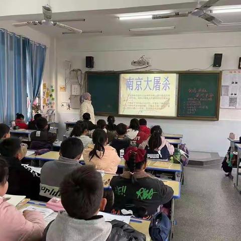 铭记历史  振兴中华 ——商隐小学开展国家公祭日主题教育活动