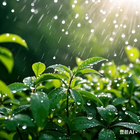 终于盼来雨雪天