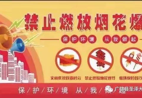 禁止燃放烟花爆竹，共创幸福和谐家园——清水镇中心幼儿园“禁止燃放烟花爆竹”倡议书