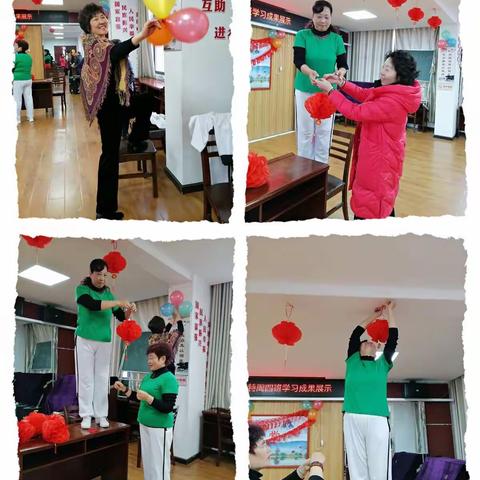 清河口街道老年学校广场舞班教学成果展示