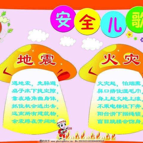 【超前幼儿园】安全教育之防火、防震演练