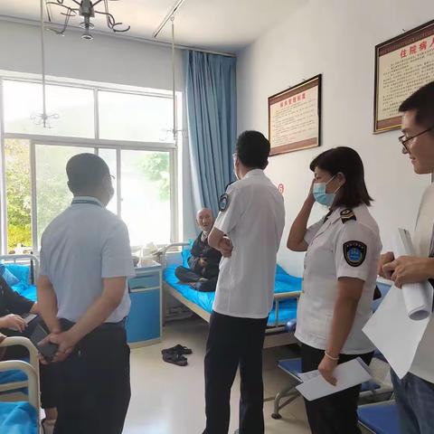 南河镇卫生院迎接医保局“双随机、一公开”检查工作