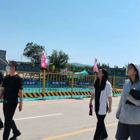 集团纪委、党工部深入项目开展专项检查