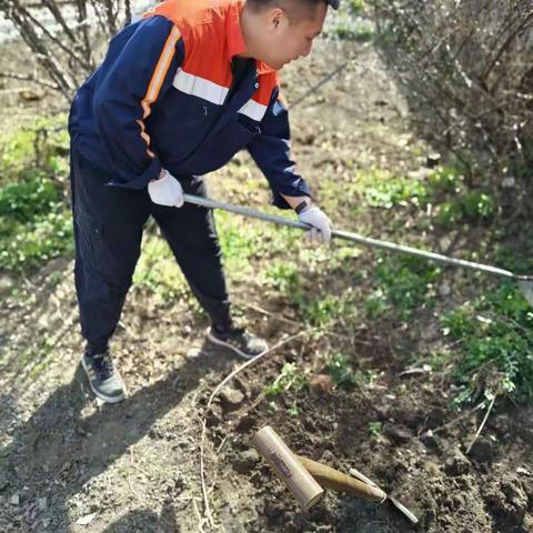 春种播希望 尽展车站之活力