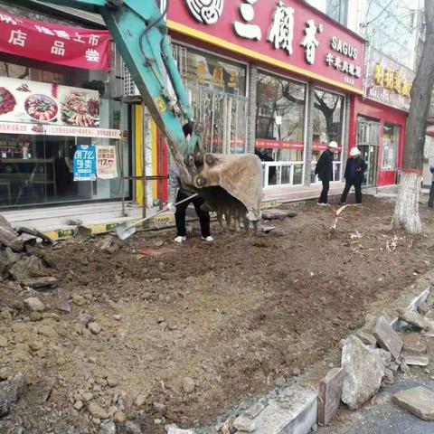 北环路人行道改造提升 改善市民出行环境