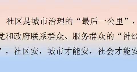 堤口路街道彩世界社区——党建引领、网格聚力，为民服务清顽疾