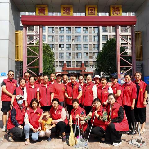 堤口路街道彩世界社区————周末创城不打烊，网格助力不停歇