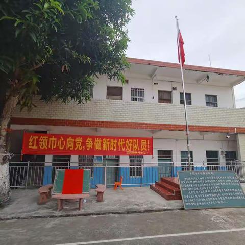 红领巾心向党，争做新时代好少年——浦北县乐民镇黄马小学建队日主题活动暨队前教育启动仪式