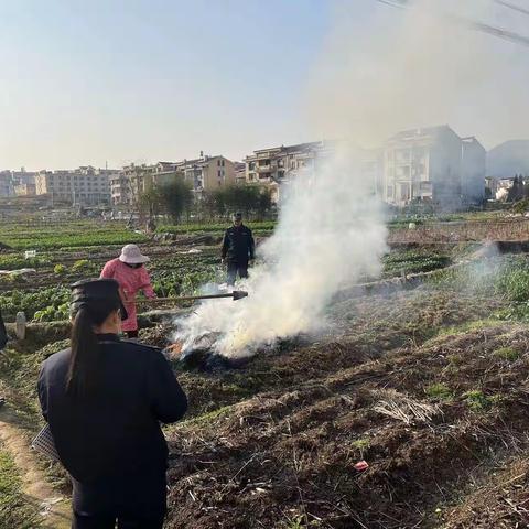 禁止秸秆焚烧持续打好“蓝天保卫战”