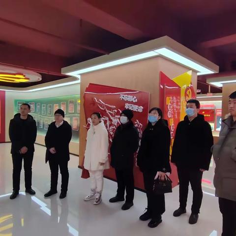 大兴安岭地区塔河生态环境局参观塔河县新时代文明实践中心