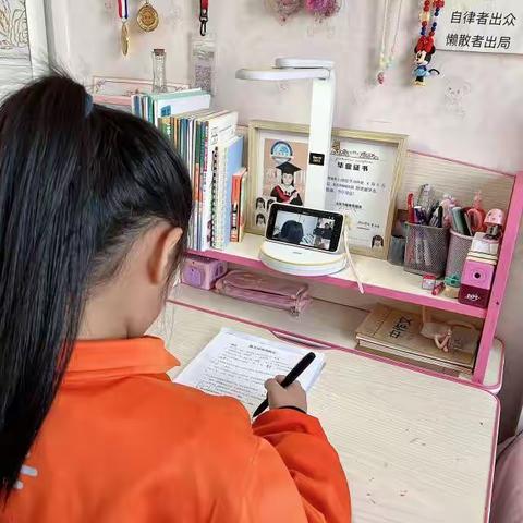 疫情期间～平邑街道第六小学三年级二班班诚信考试