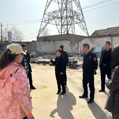 王舍人街道张马新府党委开展安全生产大检查 守稳牢筑安全防线