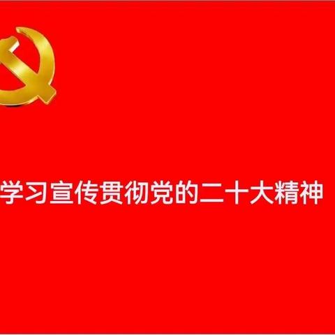 学习党的二十大精神心得体会（第一期）