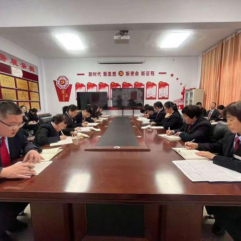 凝心聚力，奋力前行——汉德园中学高三年级临汾市一模试卷分析会