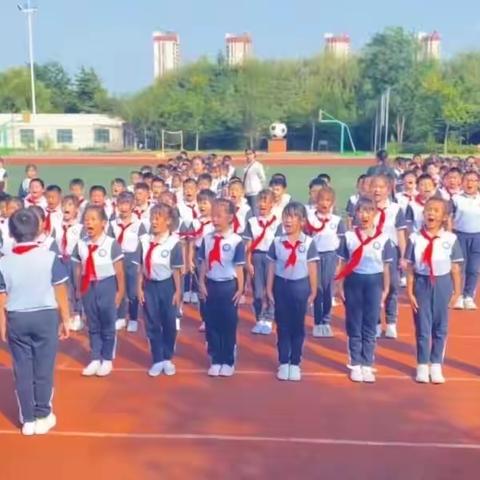 新都小学二年级五班队列风采