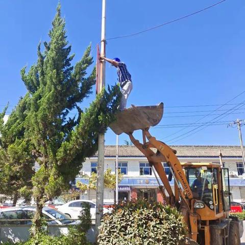 9月4日，新丰街道创文工作整改情况