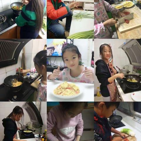许昌市毓秀路小学五（7）班“舌尖上的盛宴之家长教我做一道菜”实践活动