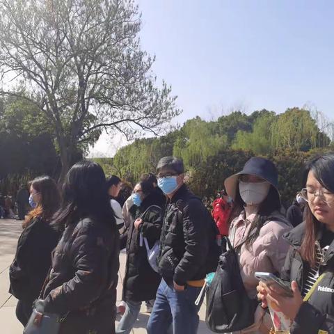 畅享春意 拥抱自然﻿－－浦口区乌江学校教职工出游活动