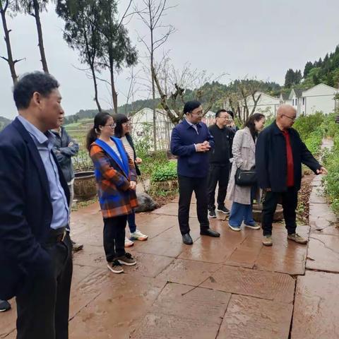 四川音乐学院马克思主义学院副院长邓微一行调研牛角沟四川红军第一村研学实践基地