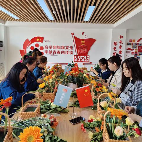 以花之名，致敬最美的你﻿﻿——蓝田项目“三八”国际妇女节活动