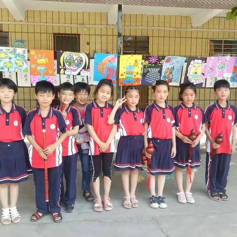 杨寨小学六一儿童节作品展