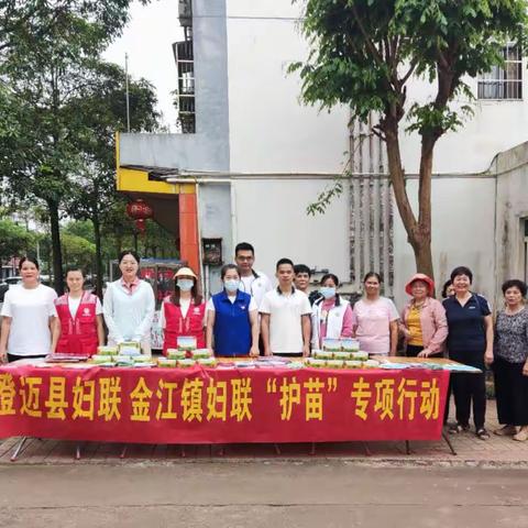 2023年4月15日，澄迈县妇联-金江镇妇联在金马西社区联合开展“护苗”专项宣传活动。