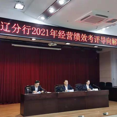 工商银行通辽分行召开2021年经营绩效考评导向解读会