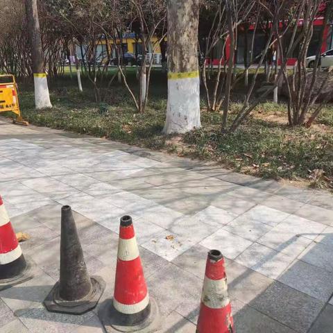 玉川街道路破损修补