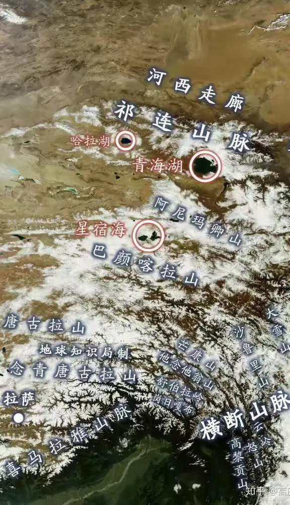 青藏高原·黄河源头 巴颜喀拉山脉北麓