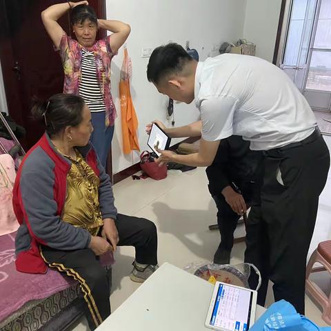 无棣农商银行庞集分理处网格化营销活动