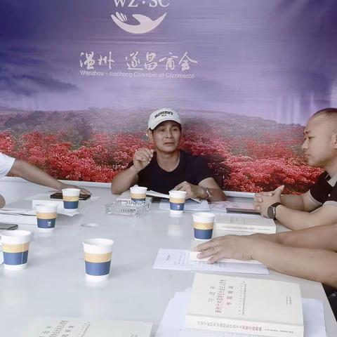 党在我心，我心向党， 温州遂昌商会党支部6月党建工作会议