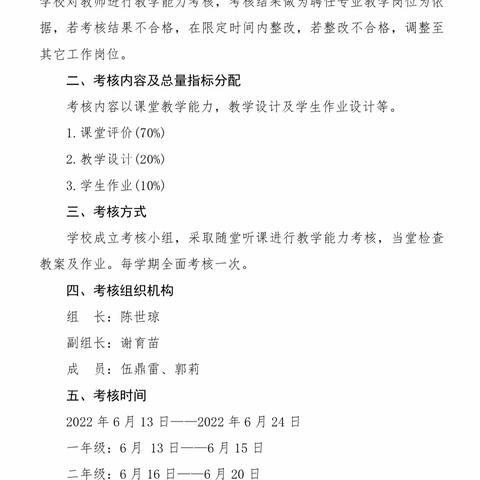 课堂教学展风采，教研活动促成长——海口市长彤学校小学数学教师教学能力考核