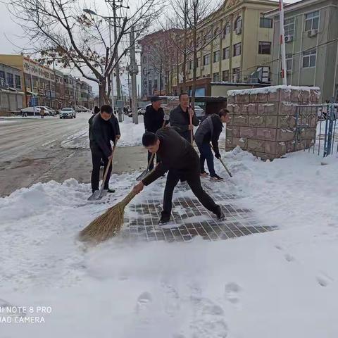 司法局全局大扫雪
