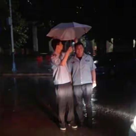 冷雨夜，为你们护“节”送安康！