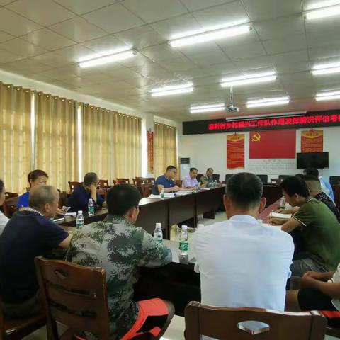 志针村乡村振兴工作队作用发挥情况评估考核会议